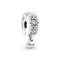 Charm Pandora Donna Pandora Moments in Argento Zirconia 791151C01 - 791151C01
